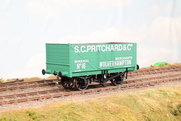 Dapol O Gauge 'S.C. Pritchard & Co.' 7-Plank Open Wagon No.16 - Boxed