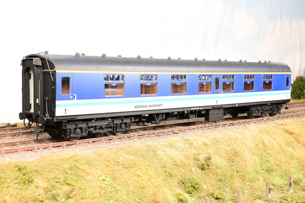 Heljan O Gauge 4935 BR Regional Railways Mk1 FK Corridor First Coach w/ B4 Bogies Unnumbered - Boxed