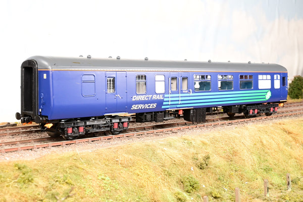 Heljan O Gauge 2416 DRS Blue Mk2 BSO Escort Coach Unnumbered - Boxed