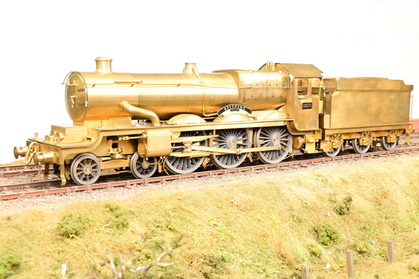 Kit Built O Gauge Unpainted Brass GWR Castle Class No.5071 'Spitfire' - Non-motorised, Unboxed