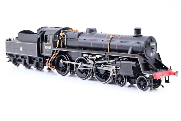 Hornby OO Gauge R2714 BR Black Early Crest Standard 4MT No.75005 - Boxed