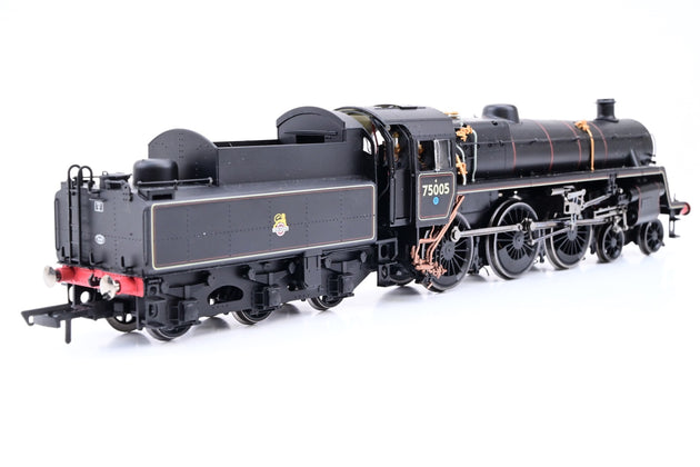 Hornby OO Gauge R2714 BR Black Early Crest Standard 4MT No.75005 - Boxed