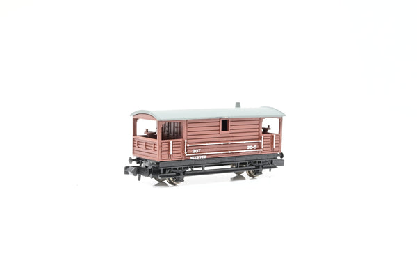 Graham Farish N Gauge BR Bauxite 20T brake van No.NE151752 - Boxed