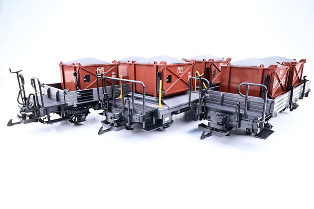 LGB G Gauge 29452 Gravel Train Collector's Set w/ RhB Ge 2/4 No.205 + 3 Wagons - DCC Sound, Boxed