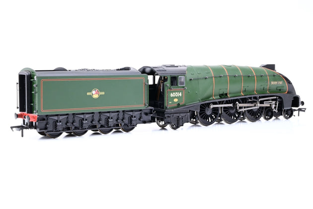 Bachmann OO Gauge BR Green 4-6-2 Class A4 No.60014 Silver Link' - Renumbered, Boxed