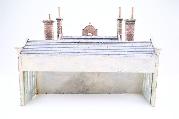 O Gauge Single Track Station & Goods Shed - Collection Only