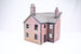 O Gauge Semi Detached House Rear - Half Relief