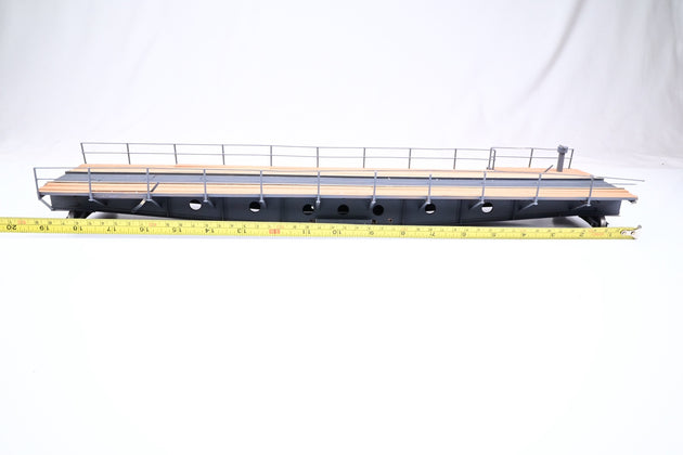 Kit Built O Gauge Turntable Bridge - Etched Brass Construction