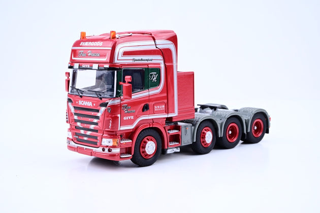 NZG 1:50 Scale 717/02 Scania 4 Axle Tractor Unit Finn Hanson - Boxed
