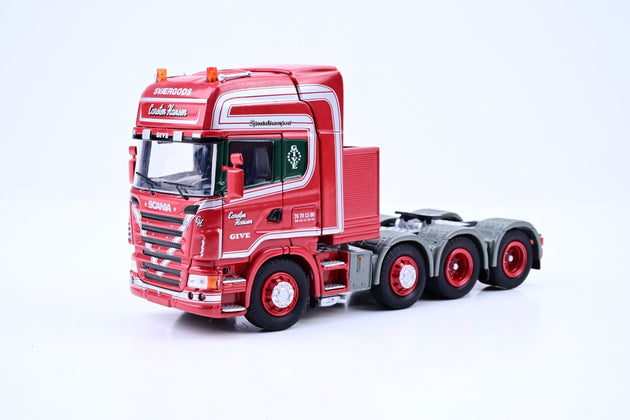 NZG 1:50 Scale 717/03 Scania 4 Axle Tractor Unit Finn Hanson - Boxed