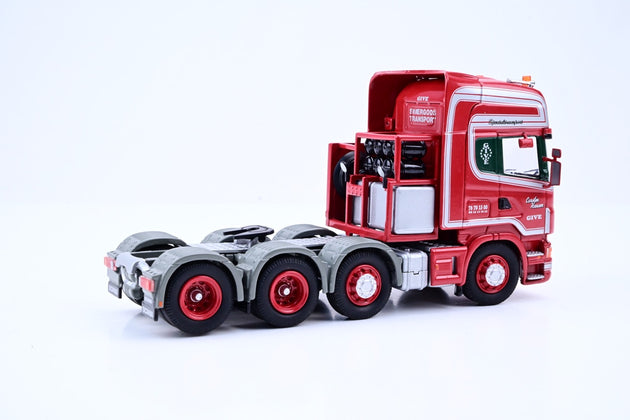 NZG 1:50 Scale 717/03 Scania 4 Axle Tractor Unit Finn Hanson - Boxed