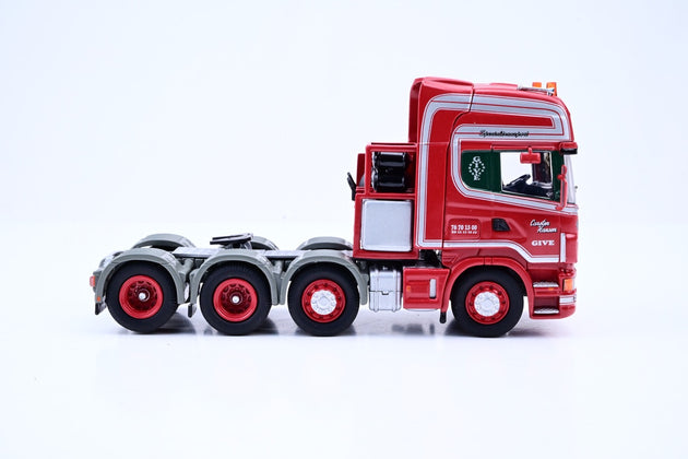 NZG 1:50 Scale 717/03 Scania 4 Axle Tractor Unit Finn Hanson - Boxed