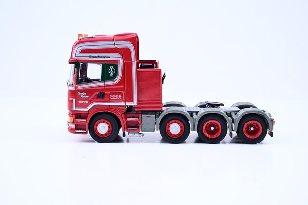 NZG 1:50 Scale 717/03 Scania 4 Axle Tractor Unit Finn Hanson - Boxed