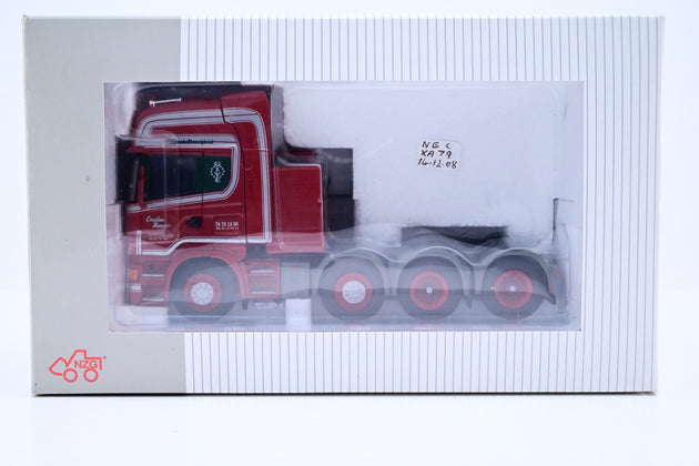NZG 1:50 Scale 717/03 Scania 4 Axle Tractor Unit Finn Hanson - Boxed