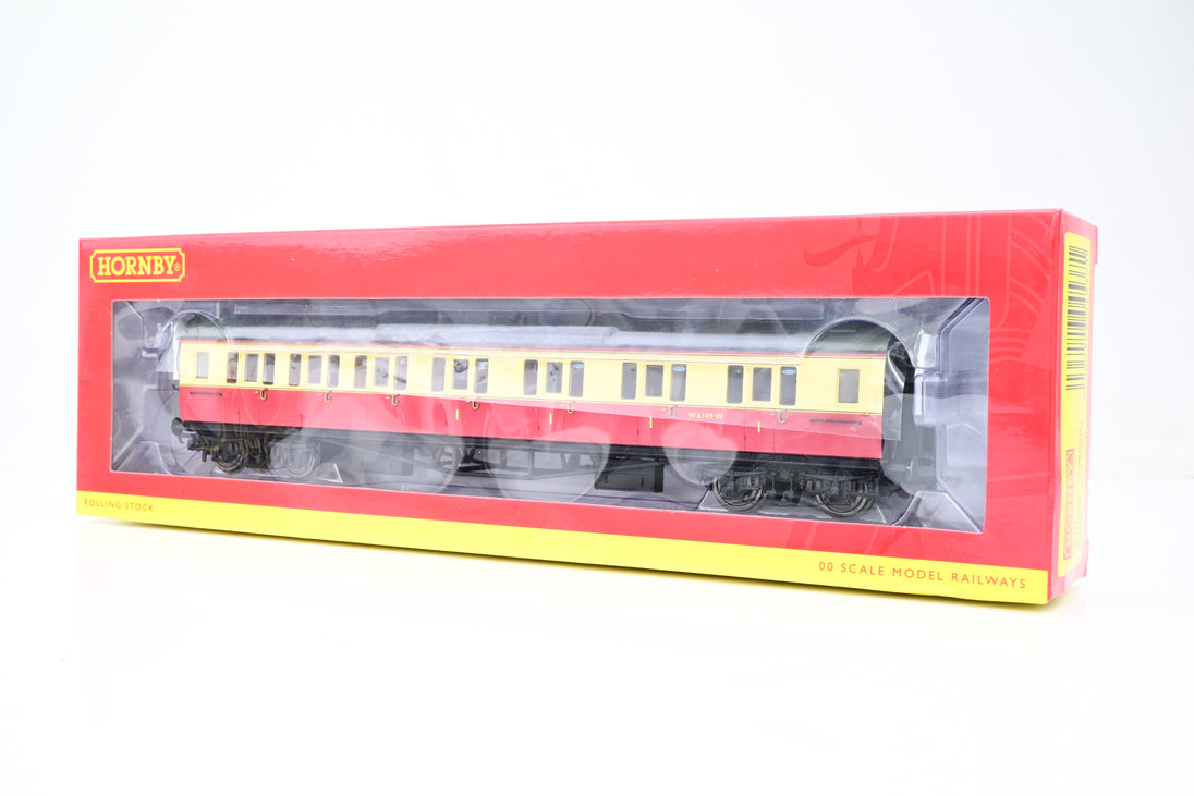 Hornby OO Gauge R40474 BR Collet Coaches Corridor Composite LH 6149