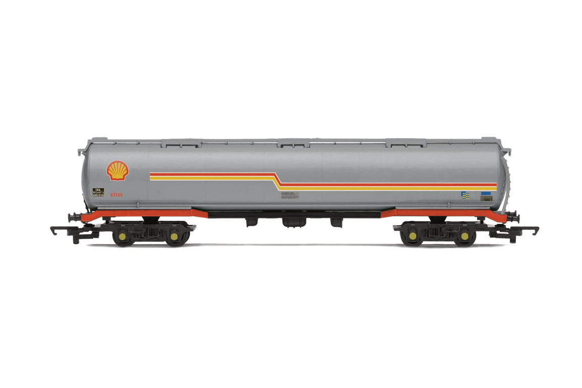 Shell Tea Tanker Hornby Railroad OO Gauge R60364 Shell 100T Tanker Wagon