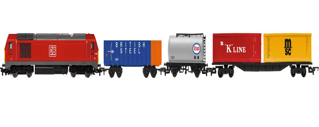 Hornby R1281M Red Rover Train Set