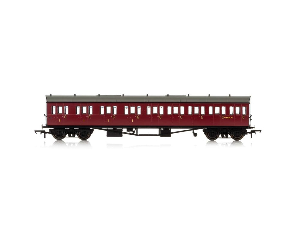 BR, Collett 57' Bow Ended E131 Nine Compartment Composite (Left Hand), W6237W - Era 4 BR, Collett 57' Bow Ended E131 Nine Compartment Composite (Left Hand), W6237W - Era 4