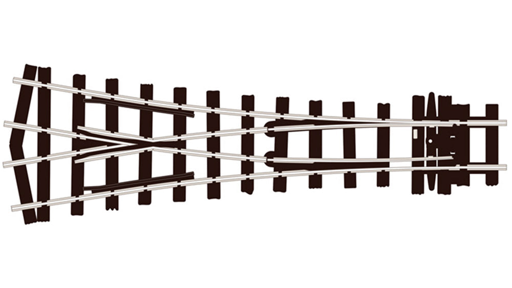 Peco NG7 / 16.5 SL-E597 O-16.5 Y Medium Radius Point Code 100